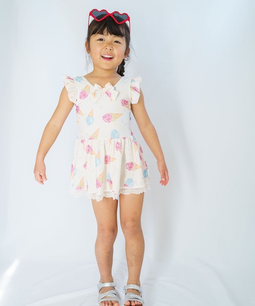 のんのん様　スイムウェア SKAPE 水着 ジョジスイムウェア キッズ 子供 女の子 : ZOZOTOWN