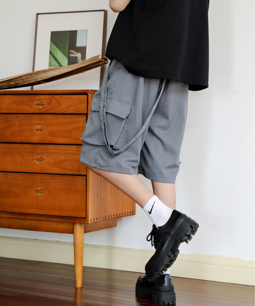 NEOS（KOKUYO） ハーフパンツ スラックス 「neos」ルーズシルエット
