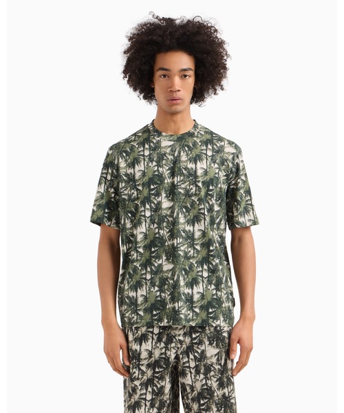 ARMANI EXCHANGE tシャツ 「A|X アルマーニ エクスチェンジ」パーム