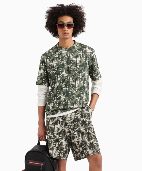 ARMANI EXCHANGE tシャツ 「A|X アルマーニ エクスチェンジ」パーム