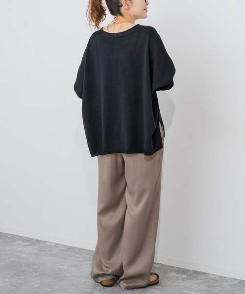 Spick＆Span カーディガン 手洗い可 / ギマコットンオーバー