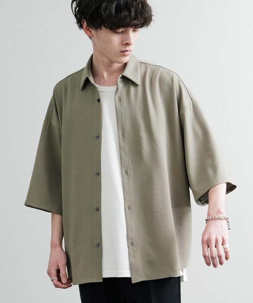 【 peak】半袖シャツ/チェック/リネン/ロゴ/日本製/ビッグ/新品 snow peak】半袖シャツ/チェック/リネン/ロゴ/日本製/ビッグ/新品
