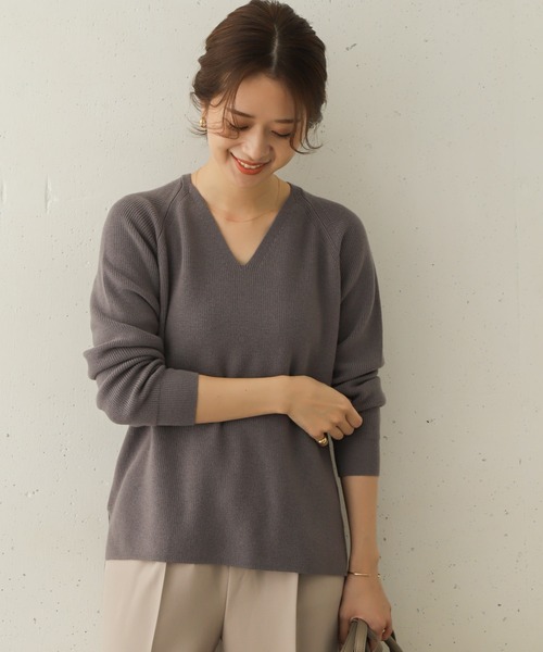 URBAN RESEARCH DOORS（アーバンリサーチドアーズ） Vネックニット ONE