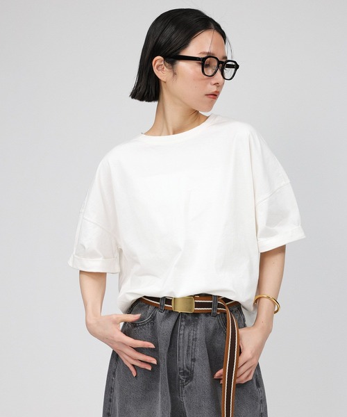 BABYLONE バックオープン　ホワイト　Tシャツ BABYLONE tシャツ バックオープンカットソー レディース