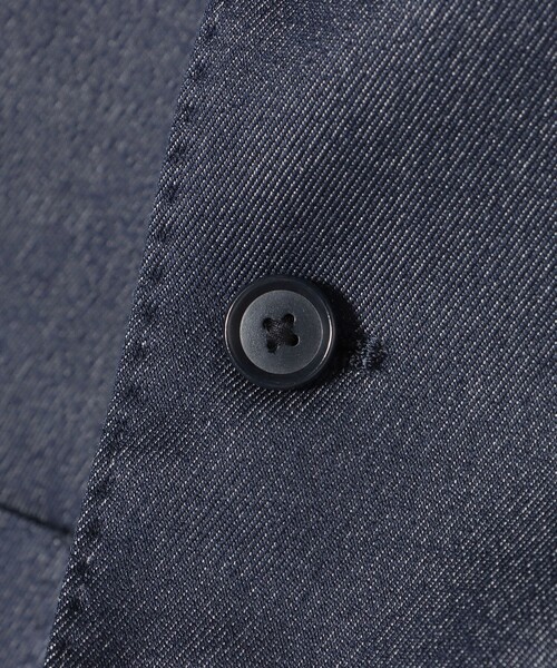 BEAMS HEART（ビームス ハート） ベスト ジレ ストレッチデニム