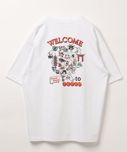 GLOBAL WORK（グローバルワーク） tシャツ スーベニアTシャツ2/半袖