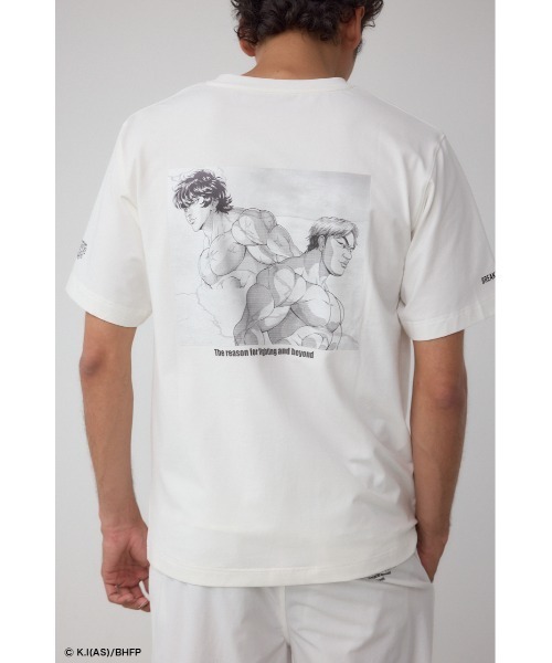 範馬刃牙バキ非売品タオル、Tシャツ 花山薫「まだやるかい」 Tシャツ [TVアニメ「範馬刃牙