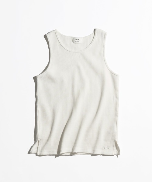 WETTEMPT タンクトップ DAMAGED WAFFLE TANK / ダメージワッフルタンク