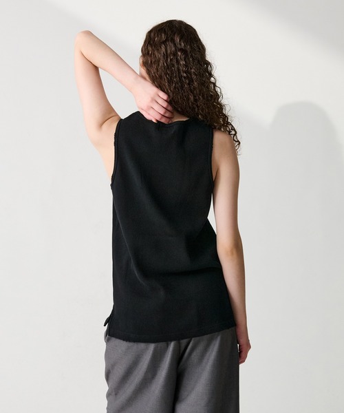 WETTEMPT タンクトップ DAMAGED WAFFLE TANK / ダメージワッフルタンク