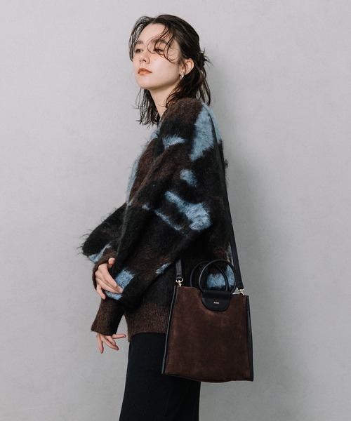 Beau're（ヴュレ） ショルダーバッグ バッグ BEAURE Suede 2Way