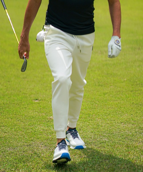 DIVINER GOLF パンツ 「DIVINER GOLF」裾ロゴジョガーパンツ