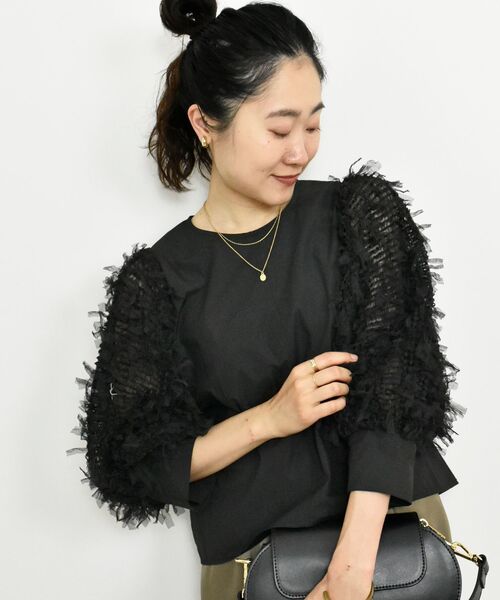 le.coeur blanc（ルクールブラン） ブラウス シャツ TORRAZZO DONNA袖