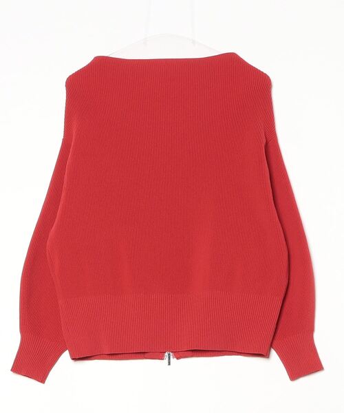 「titivate」 ニットカーディガン S レッド レディース