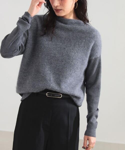 Demi-Luxe BEAMS ニット セーター フラッフィー ボートネック