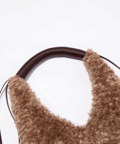 F/CE.（エフシーイー） トートバッグ F/CE. FUR WRAPPING HANDLE TOTE