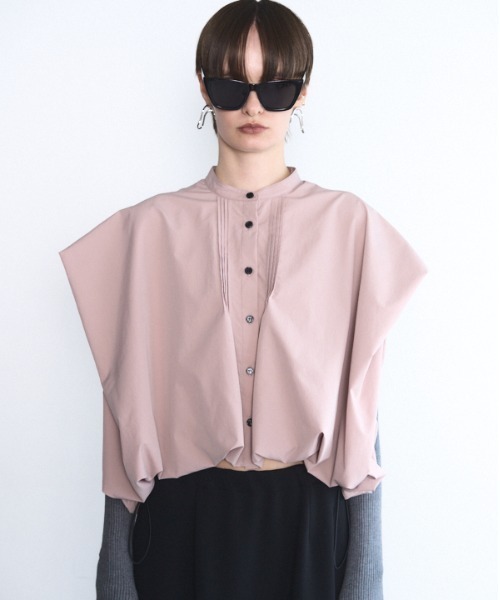 ブラウス シャツ Mio balloon shirt   ミオバルーンシャツ レディース