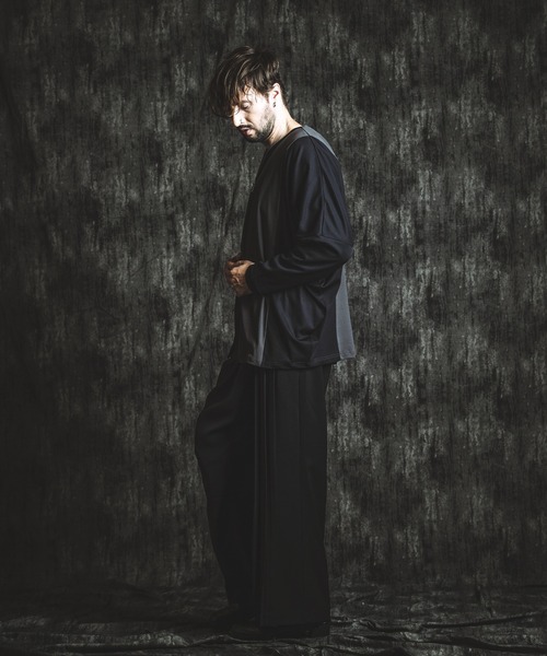 NO ID.（ノーアイディー） ワイドパンツ スラックス 「NO ID.」Drape