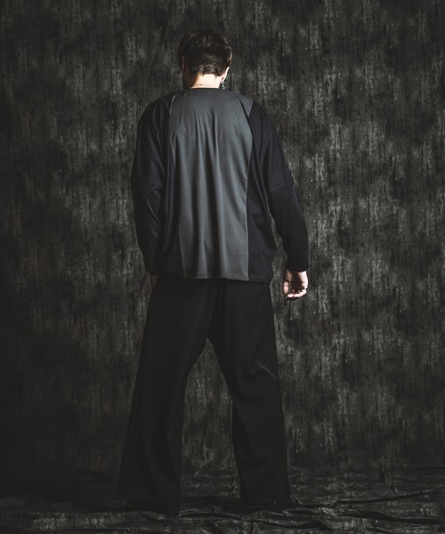 NO ID.（ノーアイディー） ワイドパンツ スラックス 「NO ID.」Drape