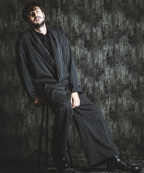 NO ID.（ノーアイディー） ワイドパンツ スラックス 「NO ID.」Drape
