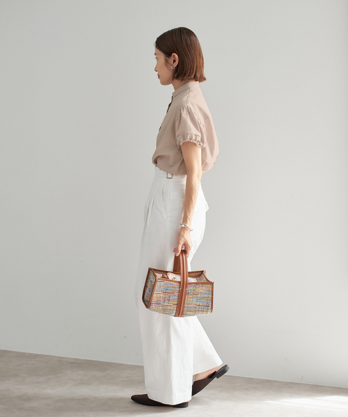 IENA パフスリーブ半袖ブラウス IENA｜パフスリーブ半袖ブラウス | Rakuten Fashion(楽天
