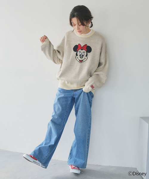 Disney（ディズニー） ニット セーター 「Disney/ディズニー」Minnie