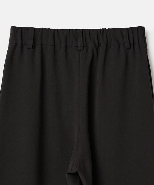 LOISIR パンツ エコダブルクロスクロップドパンツ レディース