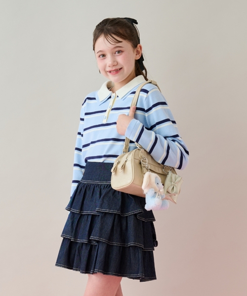 【✨激レア✨】メゾピアノ　ポポちゃん　リュック型バック mezzo piano Junior（メゾピアノ ジュニア） リュック リボンポーチ