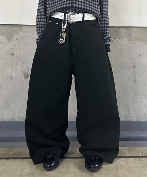 kutir（クティール） ワイドパンツ パンツ ASSORTED RIPSTOP DESIGN