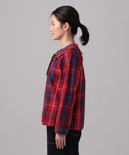 Afternoon Tea（アフタヌーンティー） ブラウス シャツ タータン