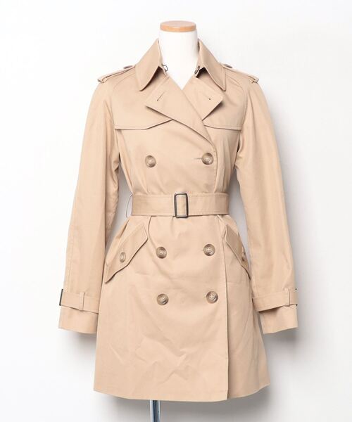 COACH ベージュ トレンチコート COACH（コーチ） トレンチコート X-SMALL ベージュ レディース