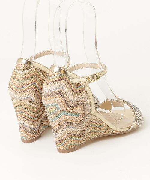 「Bridget Birkin」 ヒールサンダル 22.5 ベージュ レディース_画像2