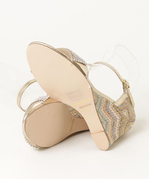 「Bridget Birkin」 ヒールサンダル 22.5 ベージュ レディース_画像3