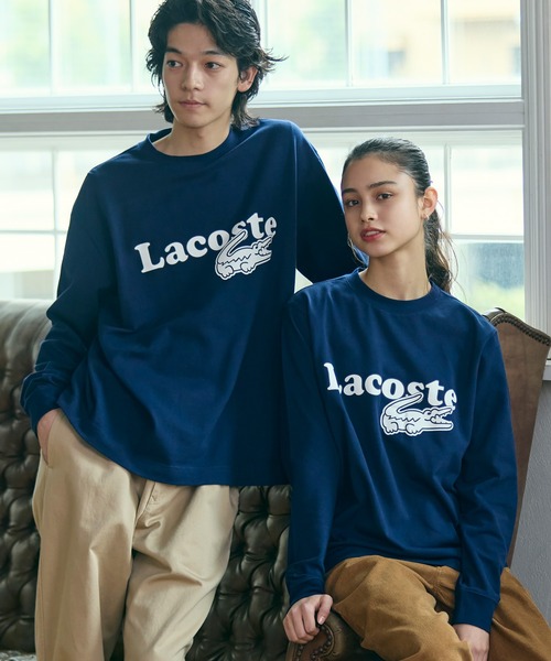 新品　ラコステ　LACOSTE　Ｔシャツ　レディース LACOSTE（ラコステ） tシャツ Tシャツ ワンポイントロゴ ベーシック