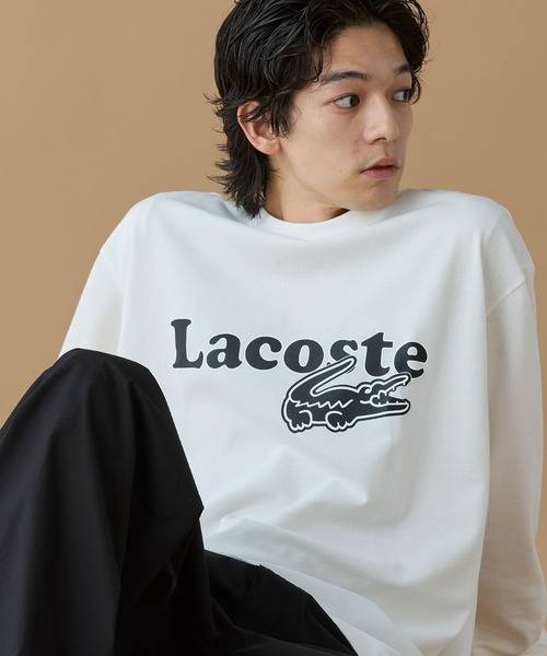 LACOSTE（ラコステ） tシャツ 「オンライン限定」LACOSTE 鹿の子