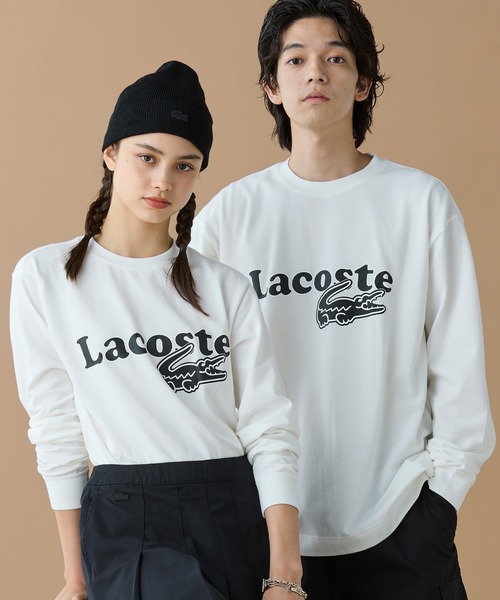 LACOSTE（ラコステ） tシャツ 「オンライン限定」LACOSTE 鹿の子