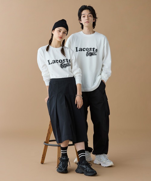 LACOSTE（ラコステ） tシャツ 「オンライン限定」LACOSTE 鹿の子