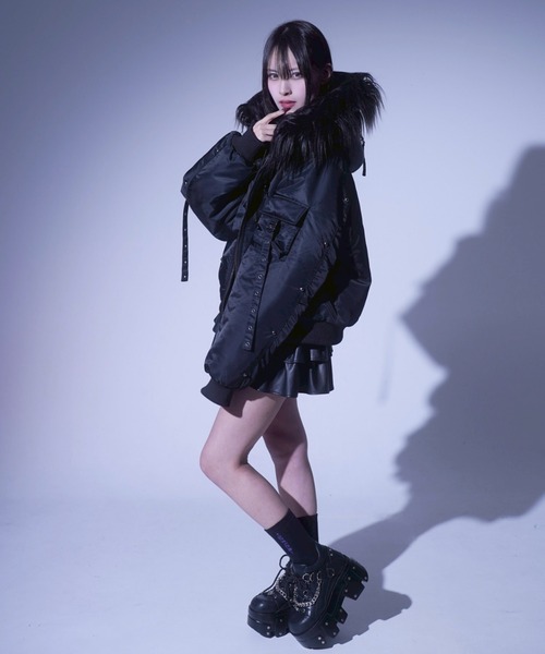 REFLEM（レフレム） ブルゾン アウター 「REFLEM/レフレム」スタッズ