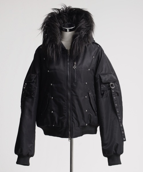 REFLEM（レフレム） ブルゾン アウター 「REFLEM/レフレム」スタッズ