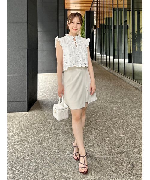 SNIDEL（スナイデル） キュロット 0 アイボリー レディース : ZOZOTOWN