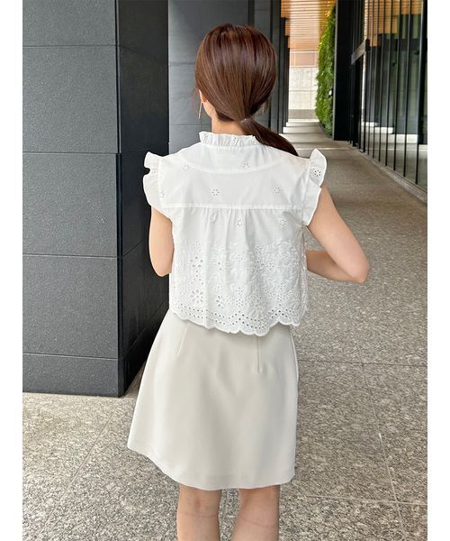 SNIDEL（スナイデル） キュロット 0 アイボリー レディース : ZOZOTOWN