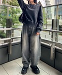 トレーナー Acidオフショルショートスウェッ...の詳細画像2