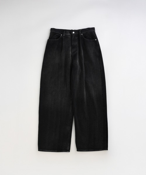 新品　Drawerコーデュロイワイドパンツ サイズ40 NAKER ワイドパンツ パンツ ワイドストレートコーデュロイパンツ