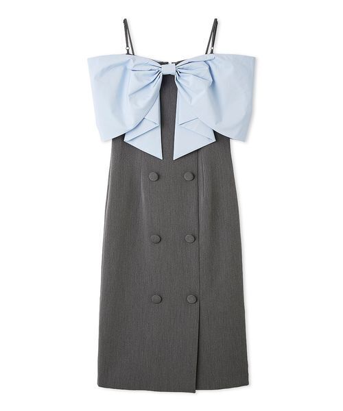 FURFUR（ファーファー） ワンピース ビッグリボンオフショルワンピース