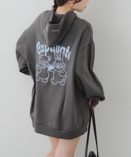 ANOTHER BRANCH OLIVE des OLIVE パーカー メロメロウサギパーカー