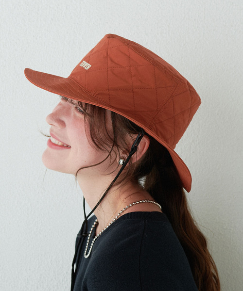 HATMIKKE（ハットミッケ） 帽子 ハット EDWINキルティング