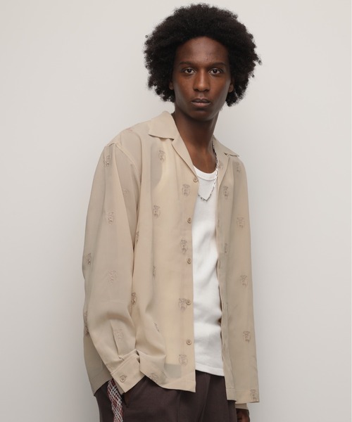 schottベロアシャツジャケット Schott N.Y.C（ショット） ブルゾン アウター Schott/ショット/VELOR