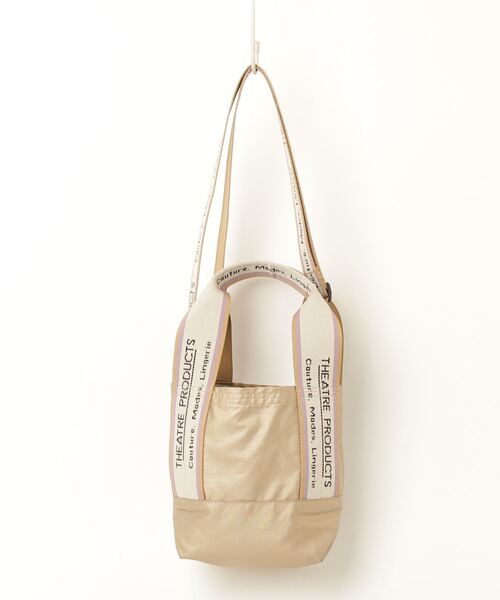 「THEATRE PRODUCTS」 2WAYバッグ - ベージュ レディース_画像2
