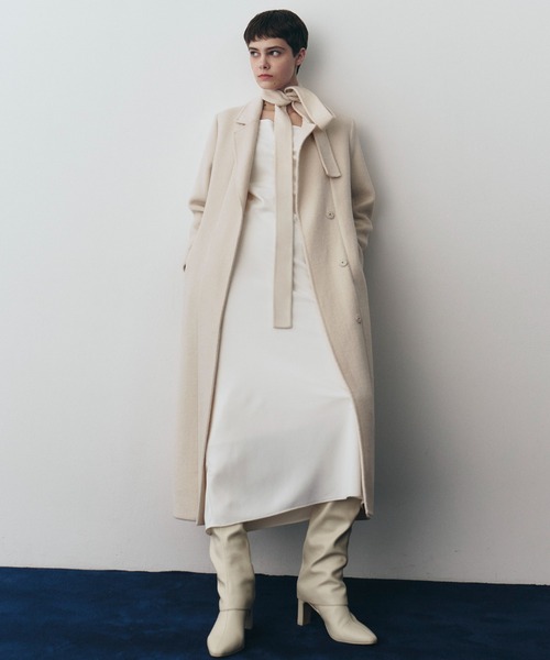 snidelアイボリー0サイズ SNIDEL（スナイデル） チェスターコート 0 アイボリー レディース