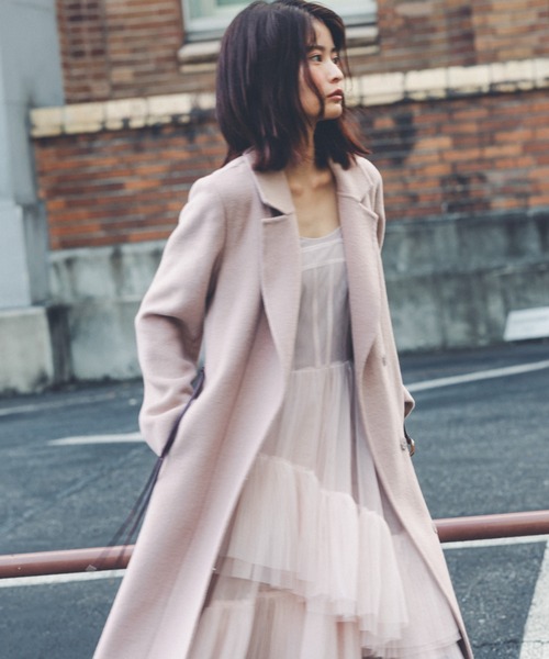 SNIDEL（スナイデル） チェスターコート 0 アイボリー レディース