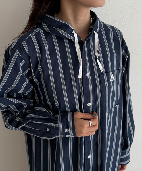 fredy emue（フレディエミュ） シャツワンピース 「GEVACO/ゲバコ